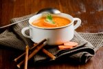 Морковный суп-пюре в индийском стиле